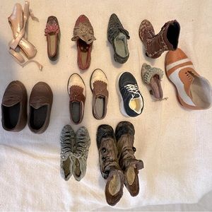 Miniature shoes collection - approx 3"+ - resin - very cute, different brands